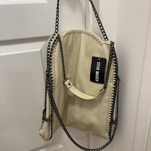 Brand new Steve Madden purse  off white color